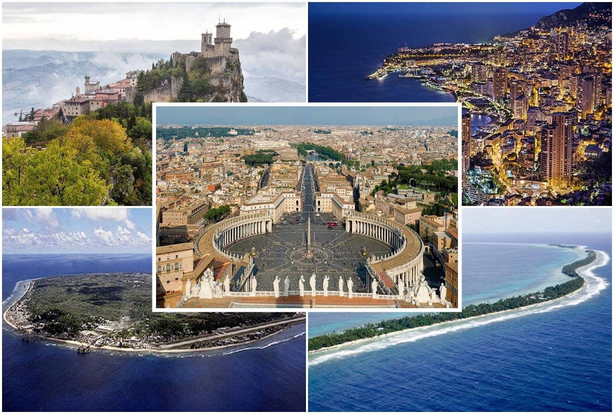 Know top 5 Smallest Country in World