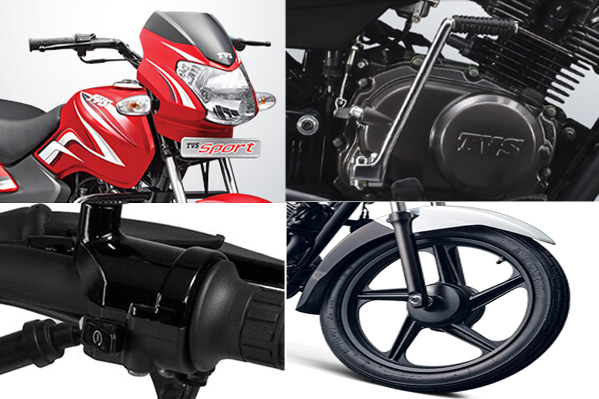 Pay Rs 4999 and take home TVS Sport and Mileage 95kmpl