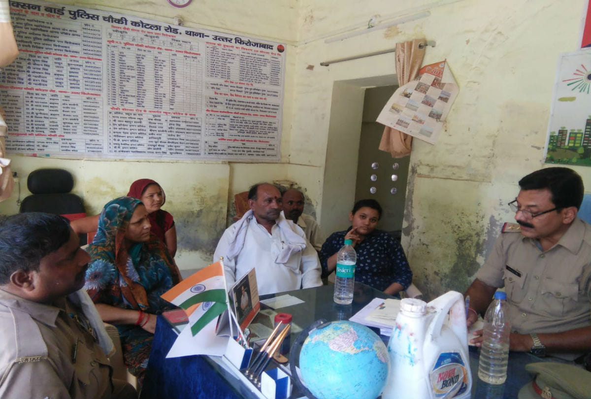 water crisis victim family attempted self immolation in firozabad