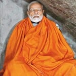 केदारनाथ गुफा में ध्यानरत प्रधानमंत्री नरेंद्र मोदी(फाइल फोटो)