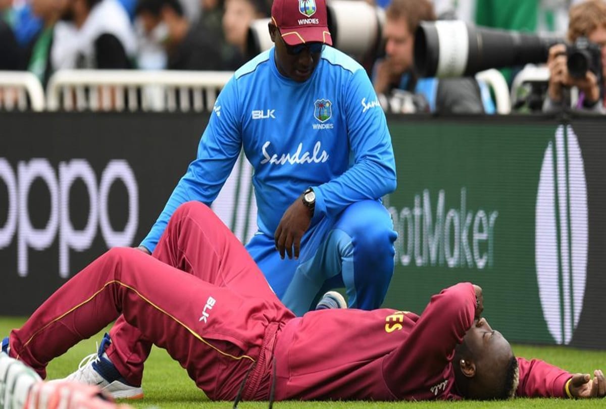 Jason Mohammed will replace Andre russell in t20 match against india