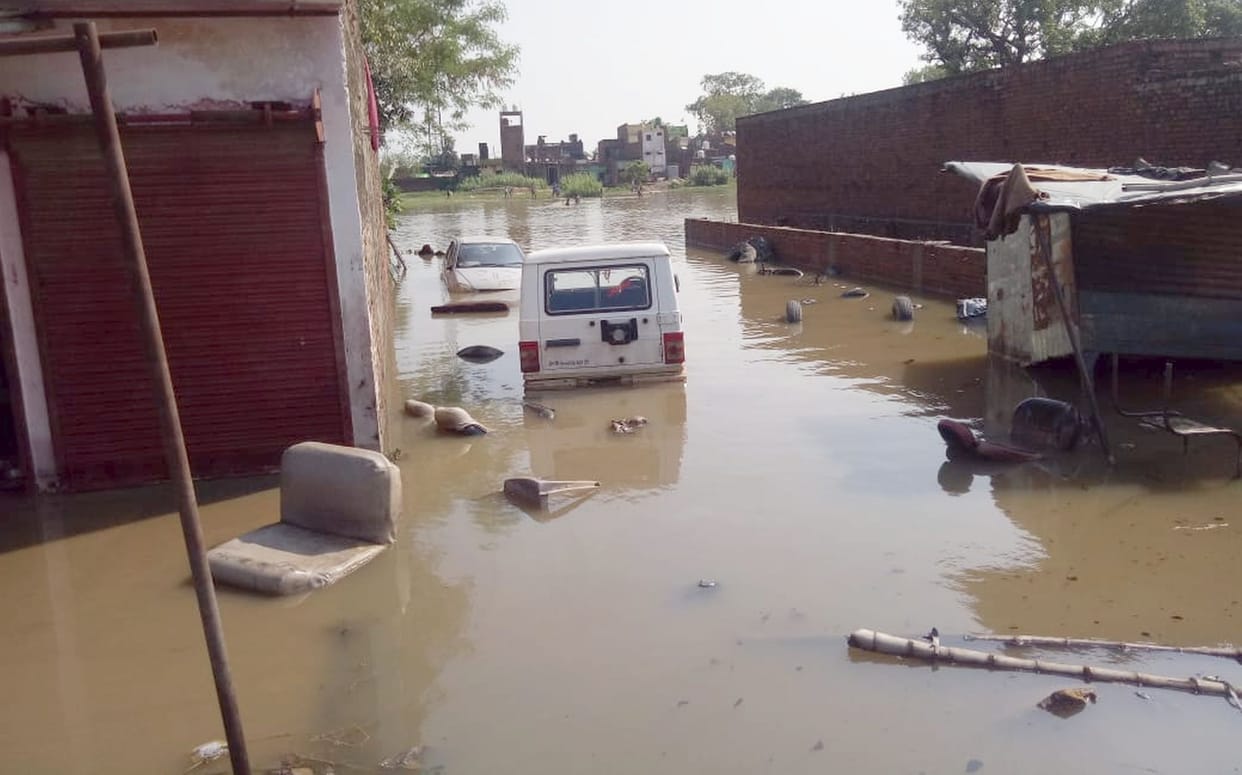 1.5 lakh people affected in floods