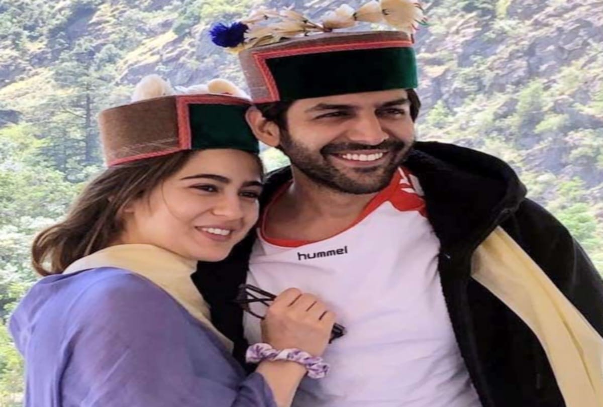 actress Sara Ali khan and Kartik aryan in Kinnaur for film shoot