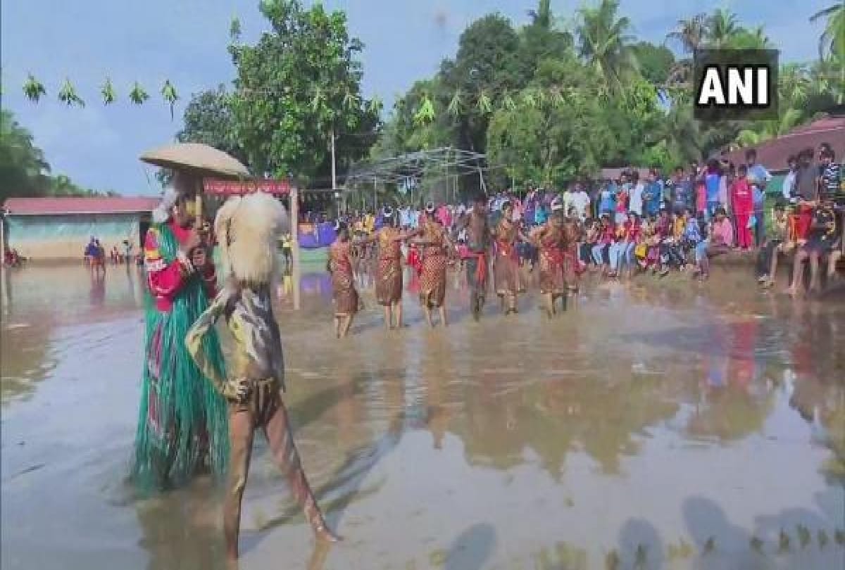 karnatka people celebrate monsoon in traditional way