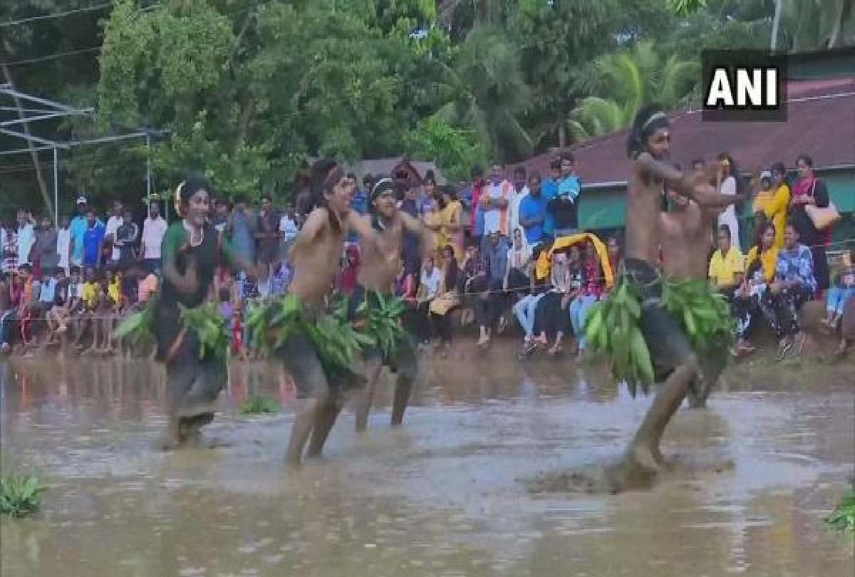 karnatka people celebrate monsoon in traditional way
