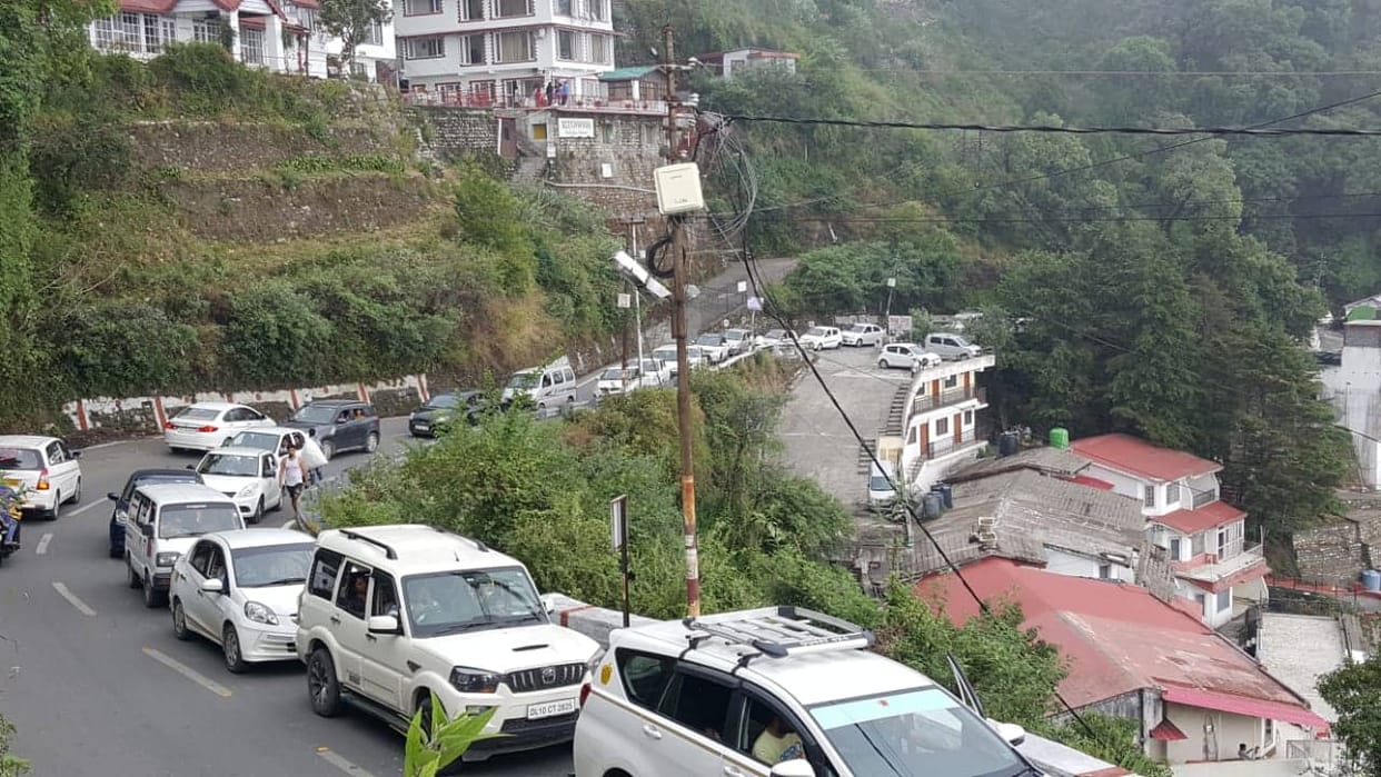 dehradun: traffic plan for new year celebration in mussoorie