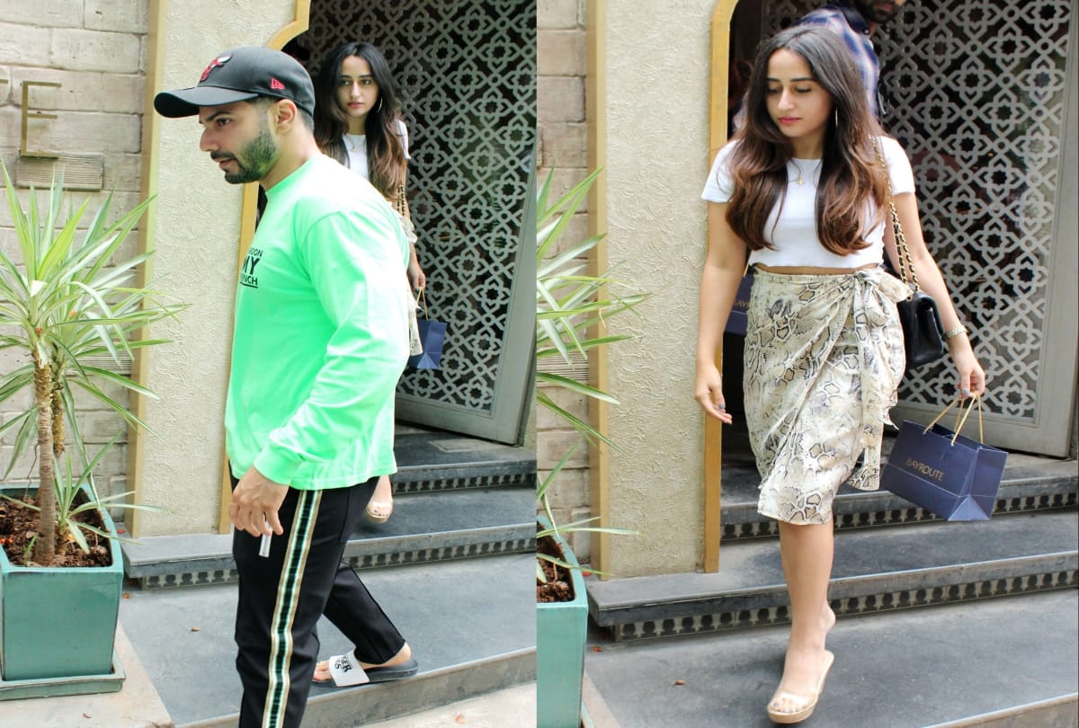 Varun Dhawan Girlfriend Natasha Dalal Sizzles in skirt top