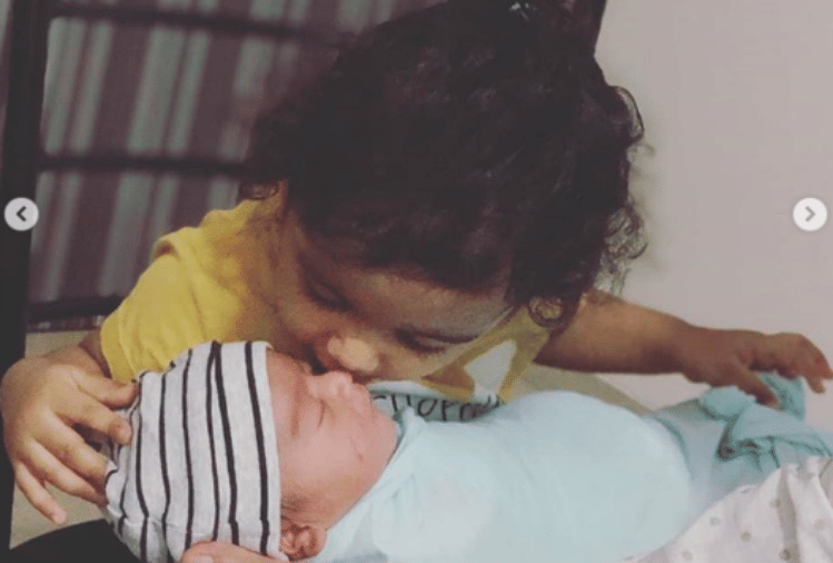 diya aur baati hum actress pooja sharma born second child