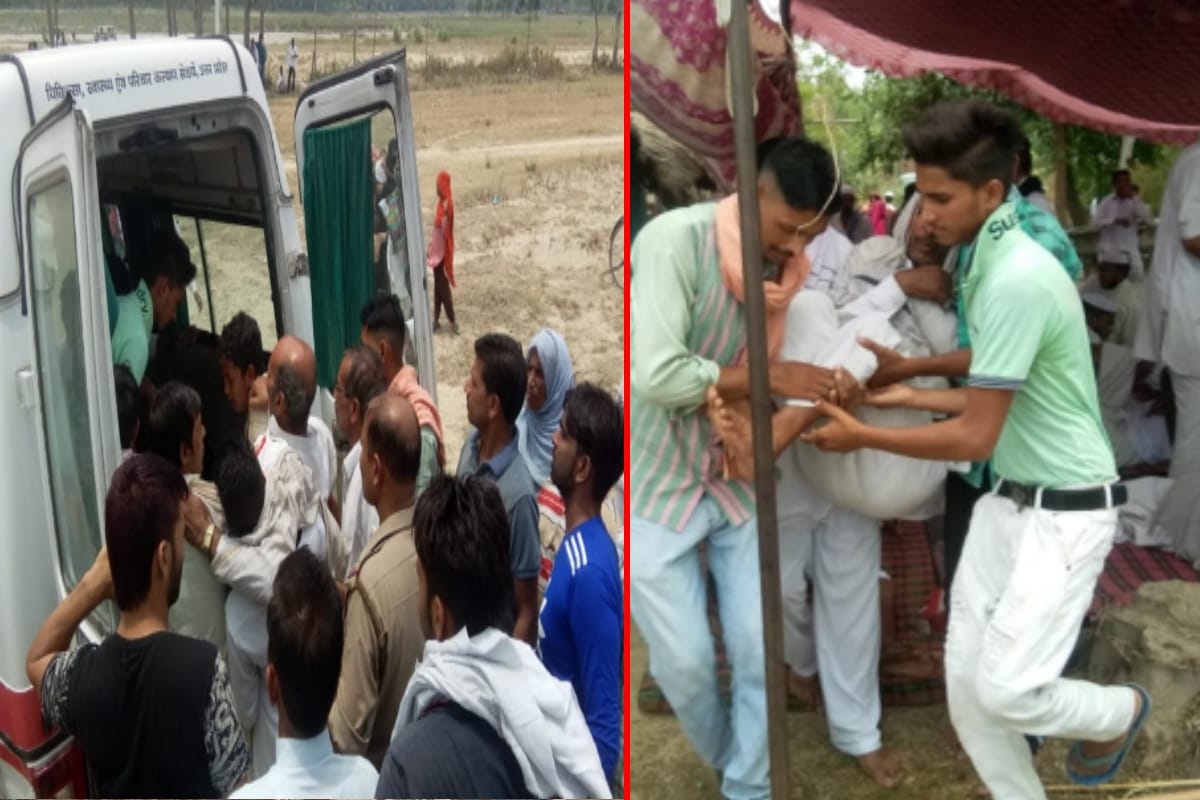 many villagers got sick during hunger strike in saharanpur for the construction of bridge