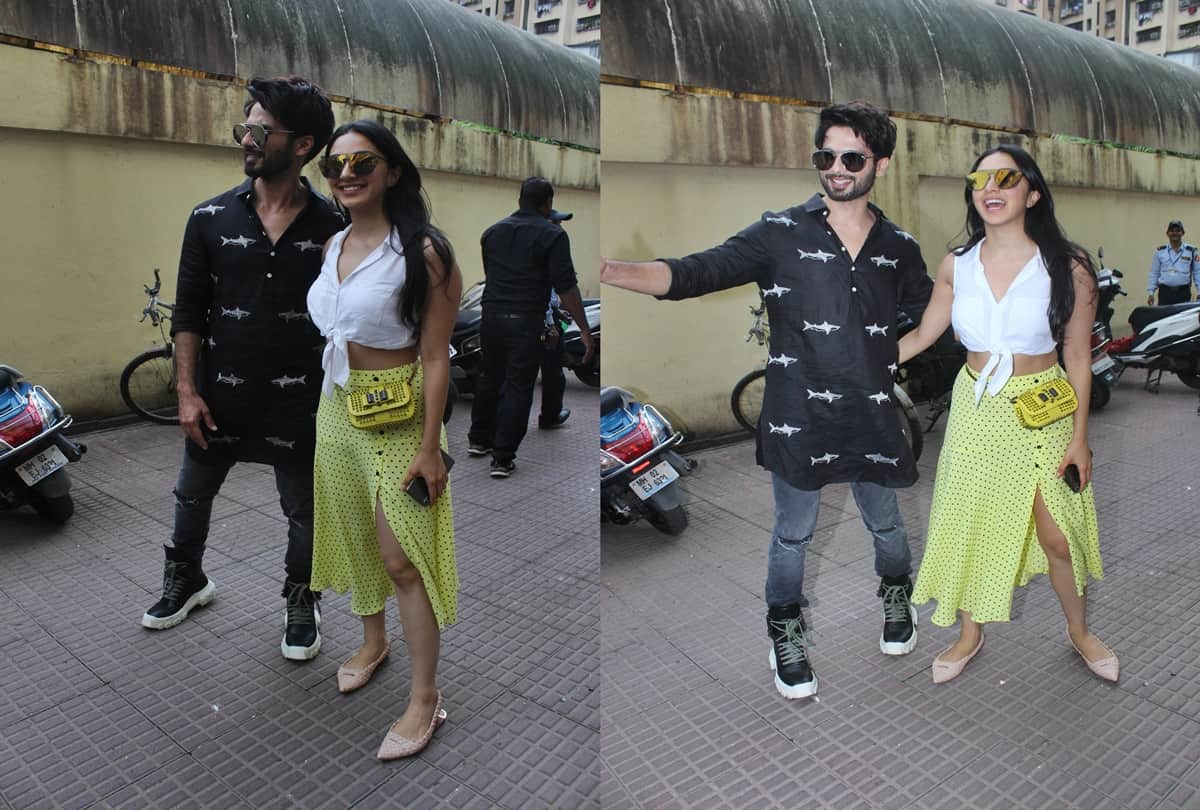 Kabir Singh star Shahid kapoor and kiara Advani Reach Out Theatre To See Public's Reaction