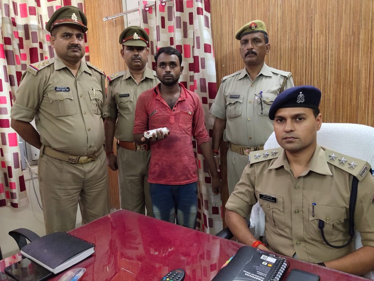 police arrested a murderer of woman in anpara sonbhadra