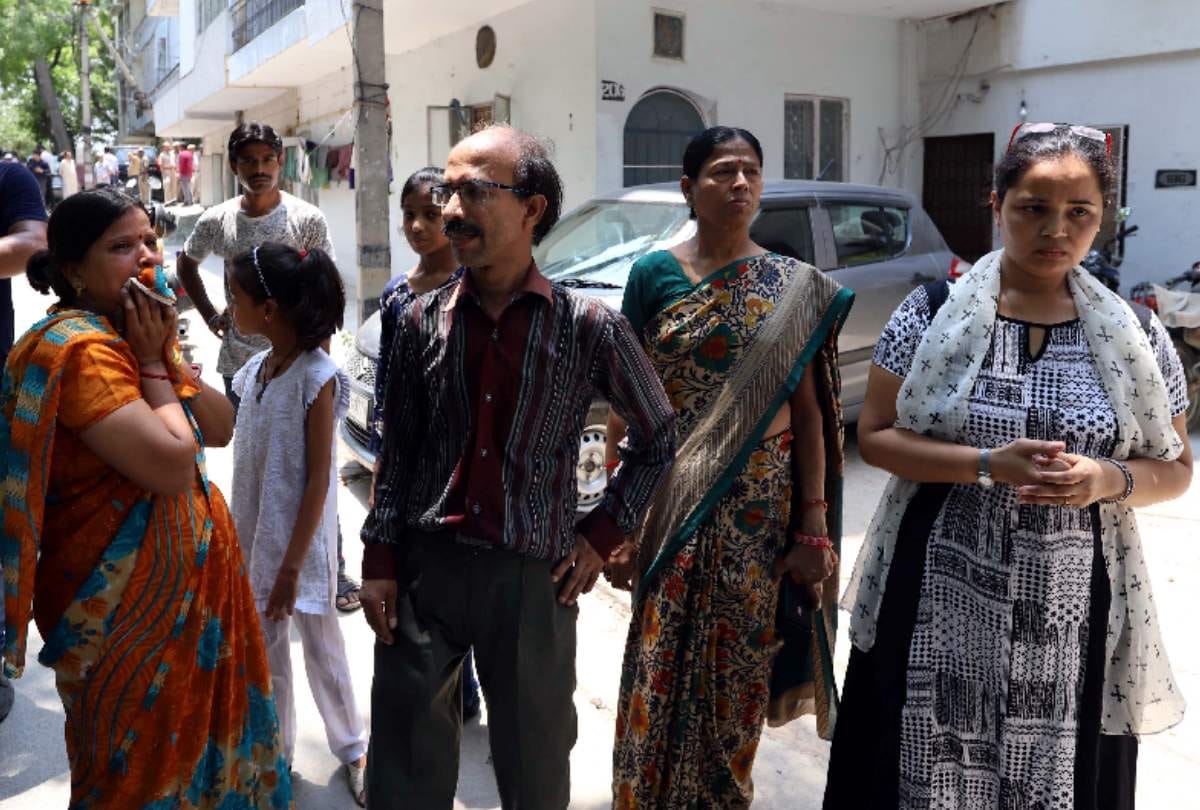 triple murder case Police looking for evidence from home in vasant vihar delhi