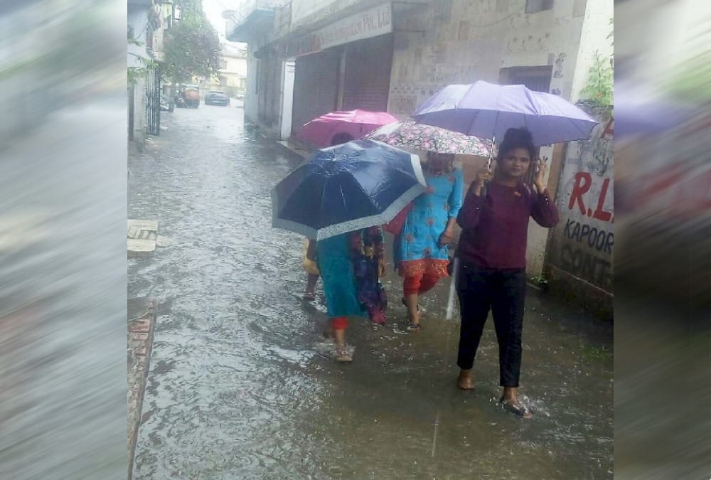 Extreme Rainfall orange alert in uttarakhand for Four days