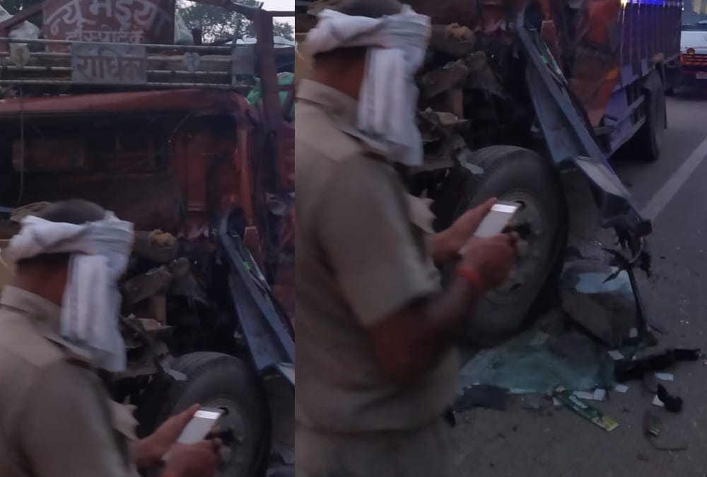 Around 12 people injured in an accident in Barabanki.
