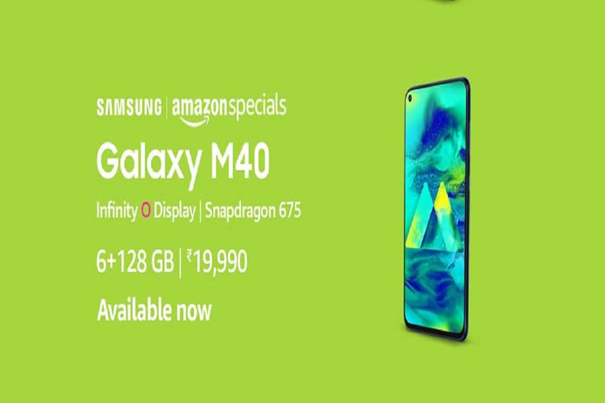 Samsung Galaxy M40 Now in Open sale, know price and specifications