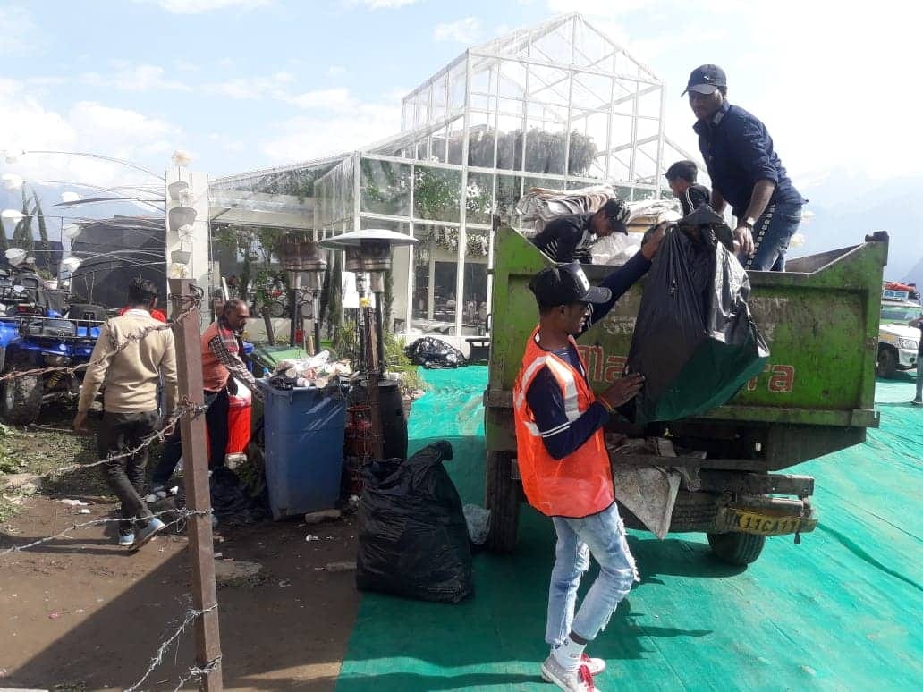 auli Shahi Shadi: After 200 crore marriage huge garbage left in auli