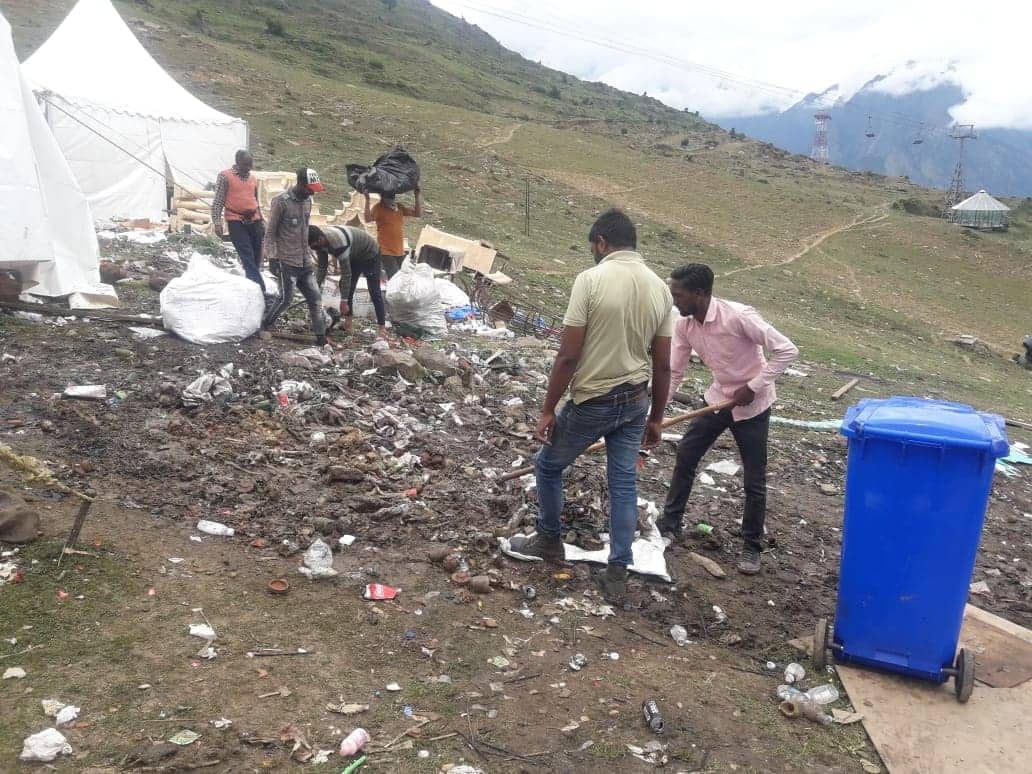auli Shahi Shadi: After 200 crore marriage huge garbage left in auli