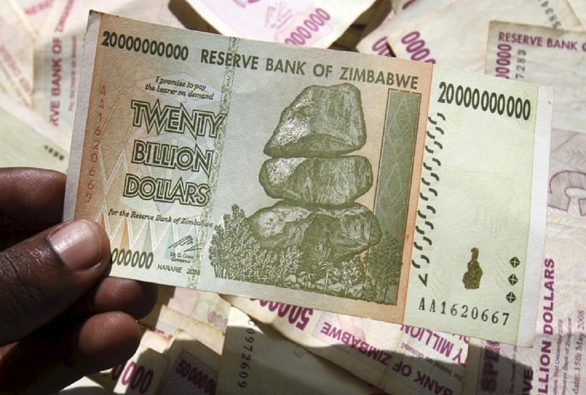 Zimbabwe Valid currency declared to RTGS dollars