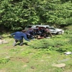 four tourist including driver injured in taxi accident at kullu himachal