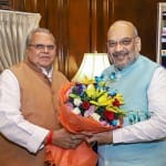 अमित शाह और सत्यपाल मलिक (फाइल फोटो)