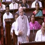 राज्यसभा में नरेंद्र मोदी(File Photo)