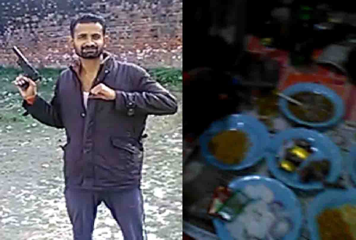 criminals with pistol and daru party in unnao district jail