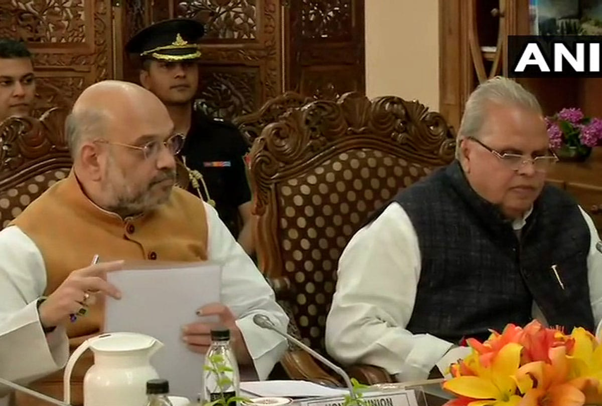 Jammu and Kashmir Home Minister Amit Shah meet Arshad Khan family