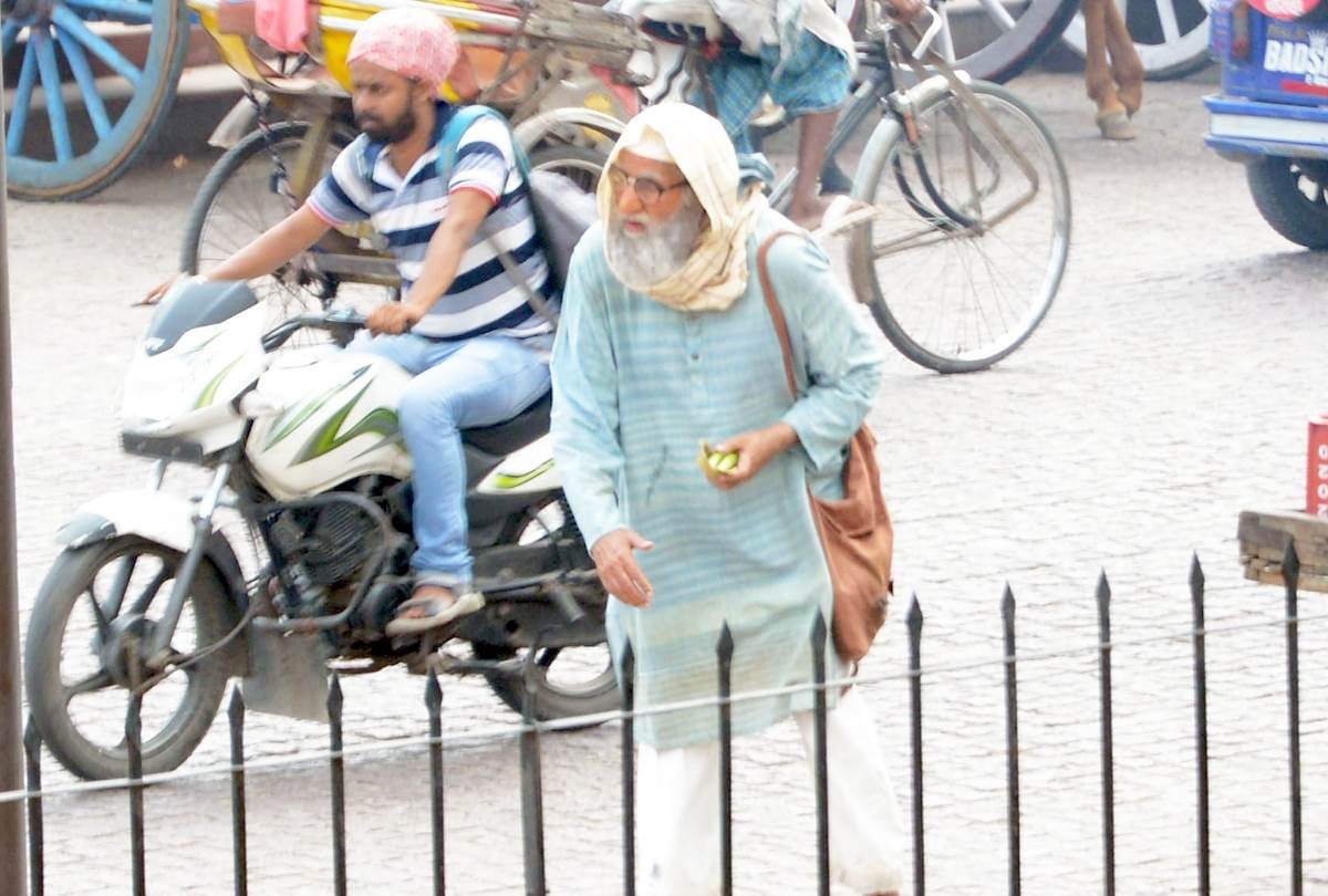 Amitabh Bachchan film gulabo sitabo shooting in lucknow with new look lucknow news