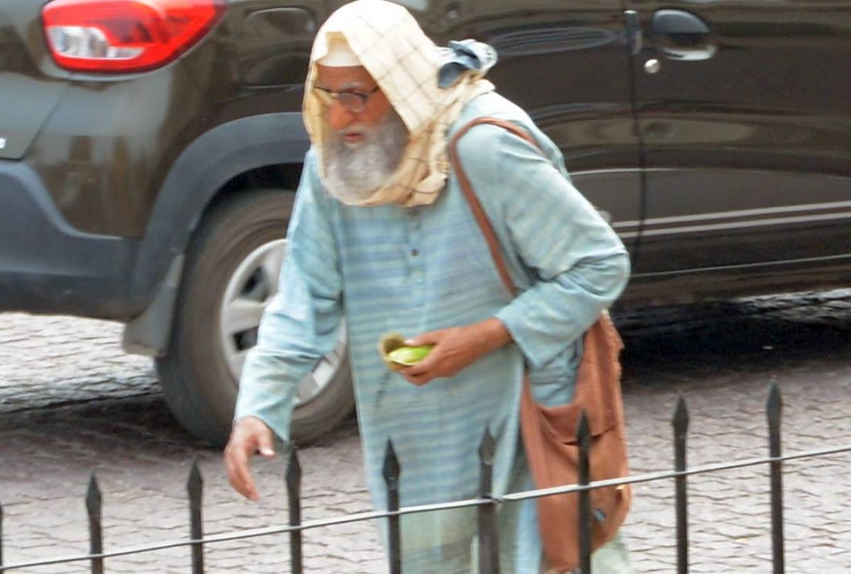 Amitabh Bachchan film gulabo sitabo shooting in lucknow with new look lucknow news
