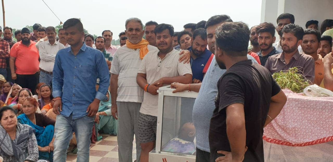 uk education minister arvind pandey ankur son death in road accident