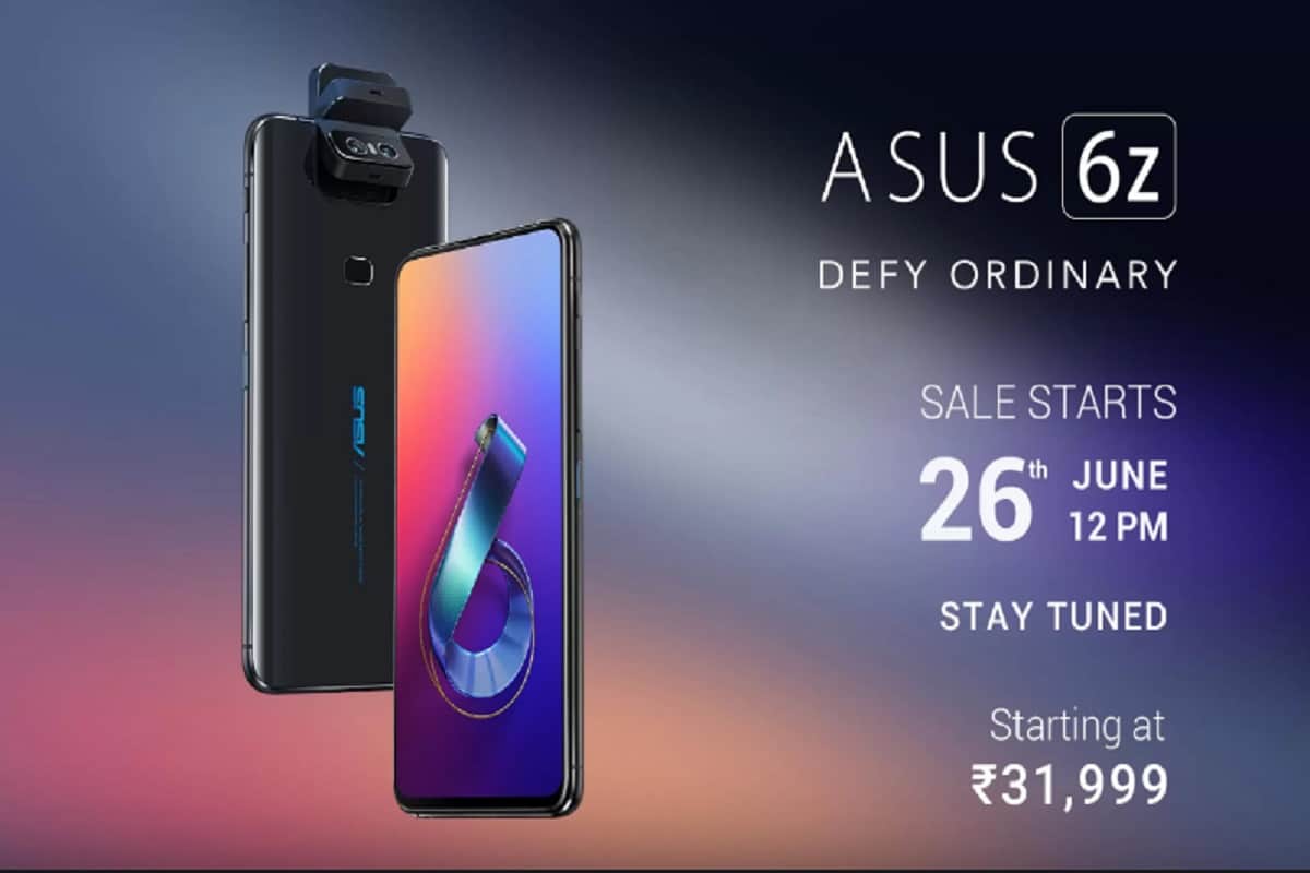 Asus 6z first sale in India With Rotating Camera, Know Price And Specifications