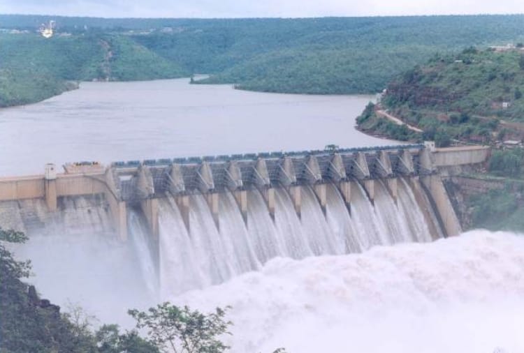 Water level at Bhakra dam reaches record high