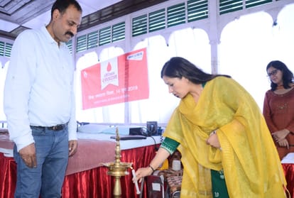 Amar Ujala Foundation blood donation camp held in shimla on 26 june