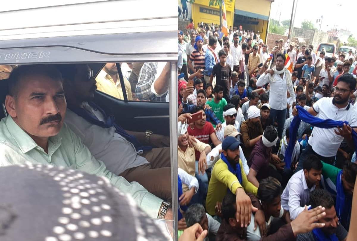 bulandshahr two women mows down under car case bhim army chief chandrashekhar reach