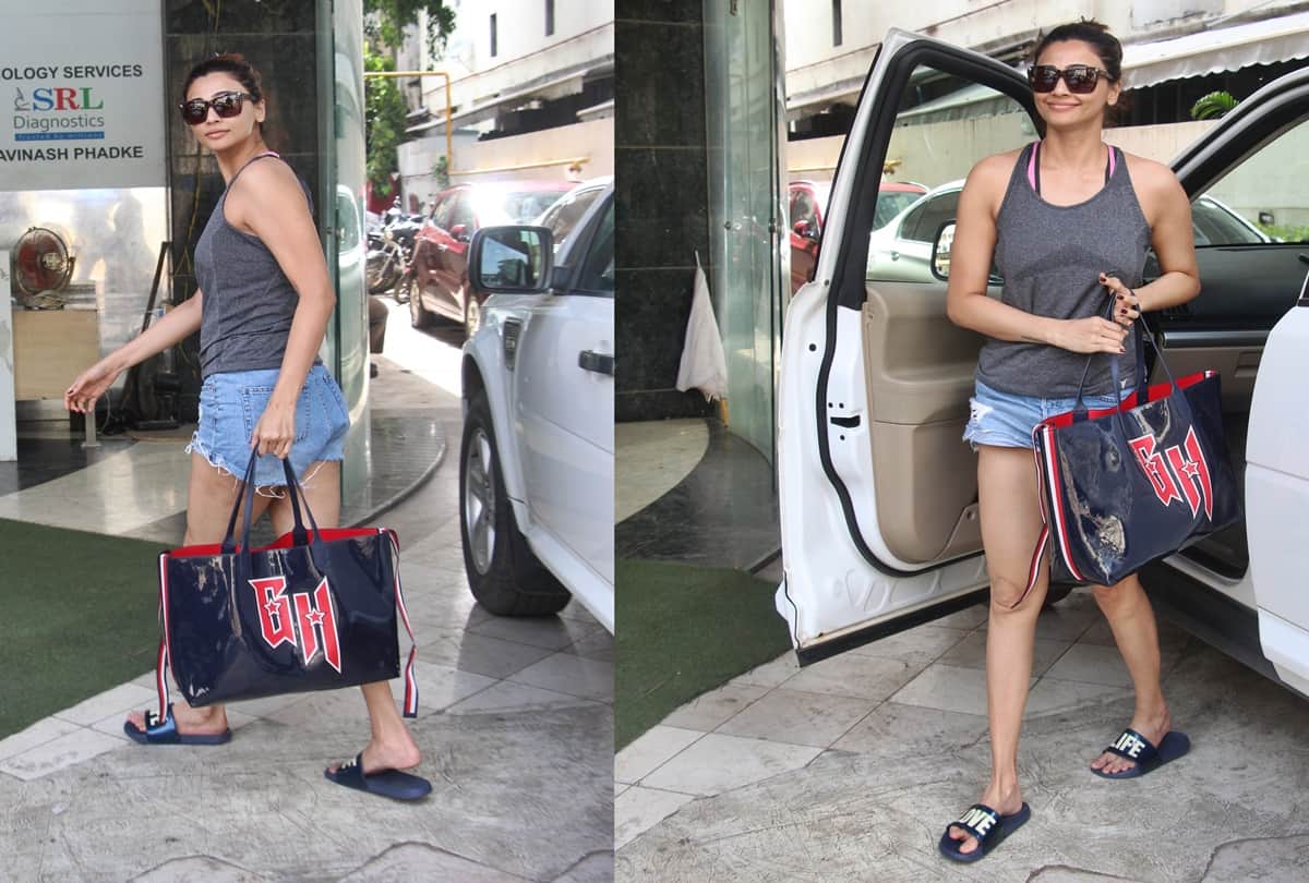 Bollywood celebs Spotted at Gym Tiger Shroff Daizy Shah Varun Dhawan georgia andriani mira rajput