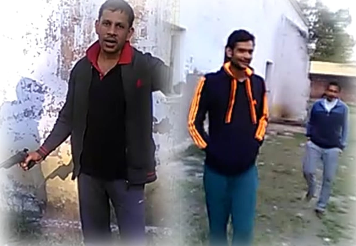 prisoners video viral in Unnao jail