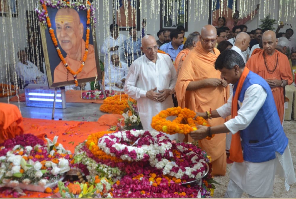 Lord shiva temple will on Swami satyamitranand Bhu samadhi but dying wish incomplete