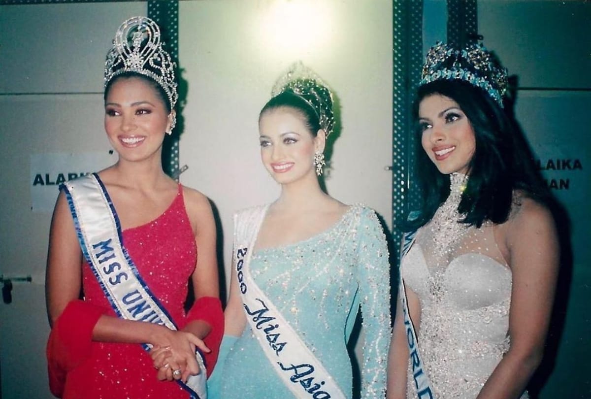 throwback thursday Dia Mirza Picture