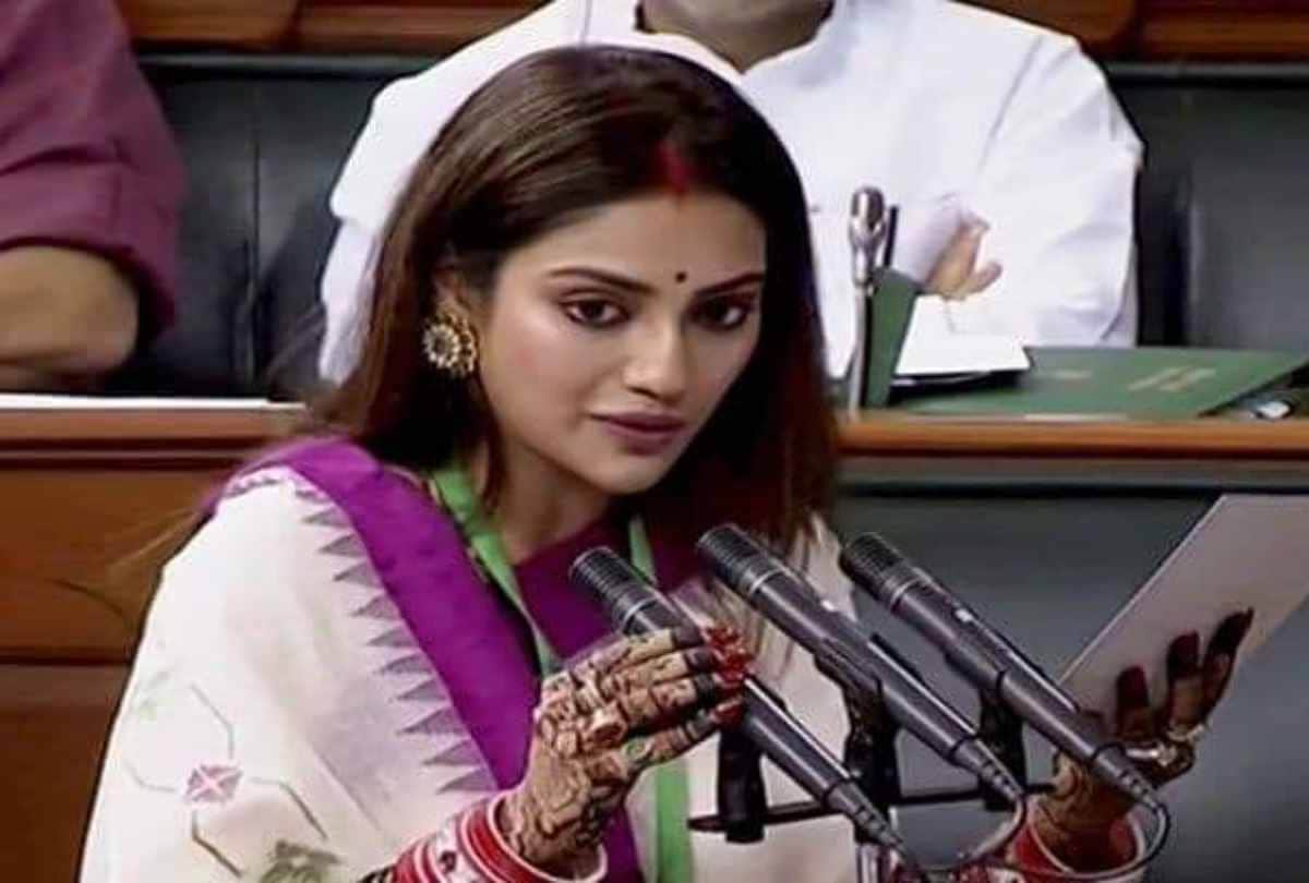 nusrat jahan revealed about the reason behind sindoor and mangalsutra in parliament