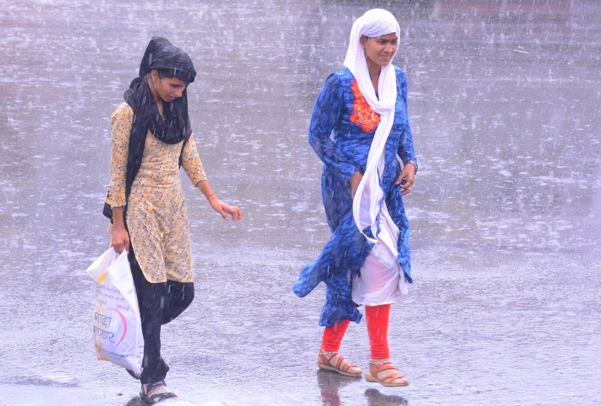 first rain of mansoon in lucknow