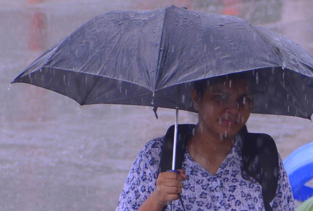 first rain of mansoon in lucknow