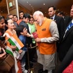 भारतीय समुदाय के लोगों ने किया स्वागत