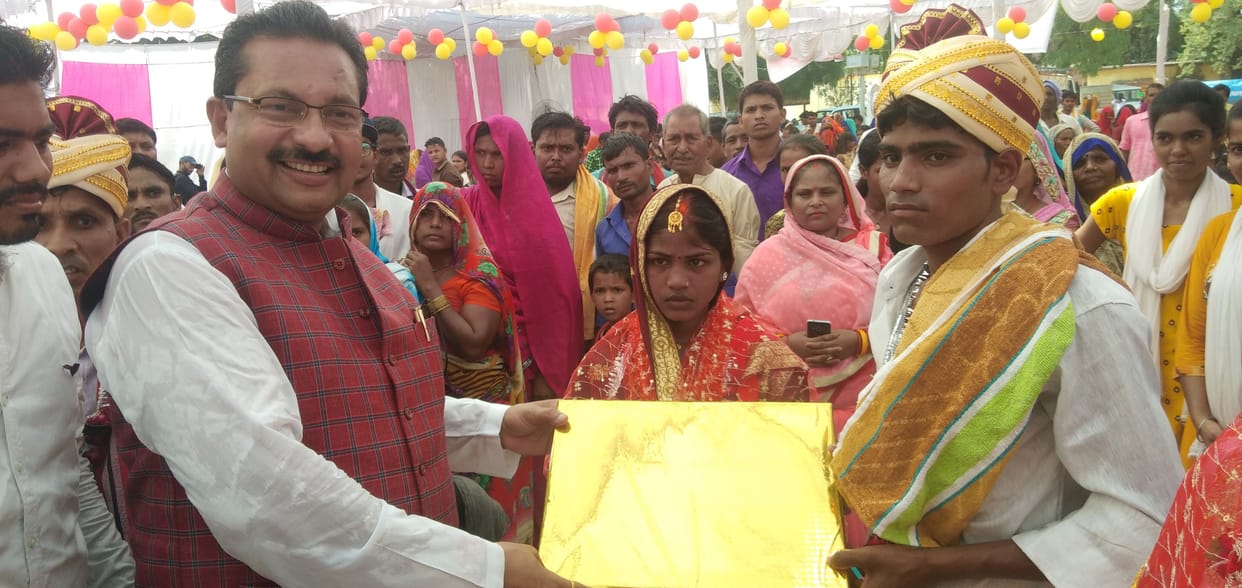 99 young men and women marry
