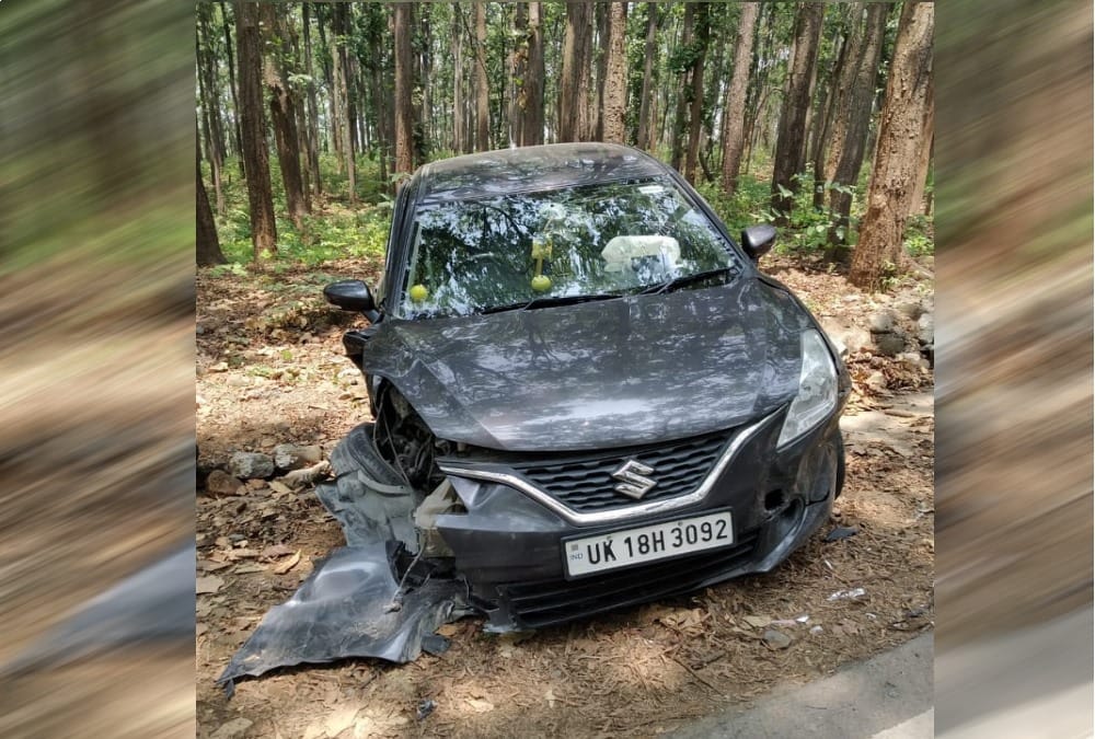 Four Car Collision in nainital after break fail 