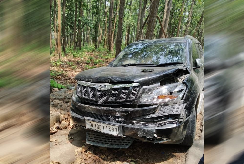 Four Car Collision in nainital after break fail 