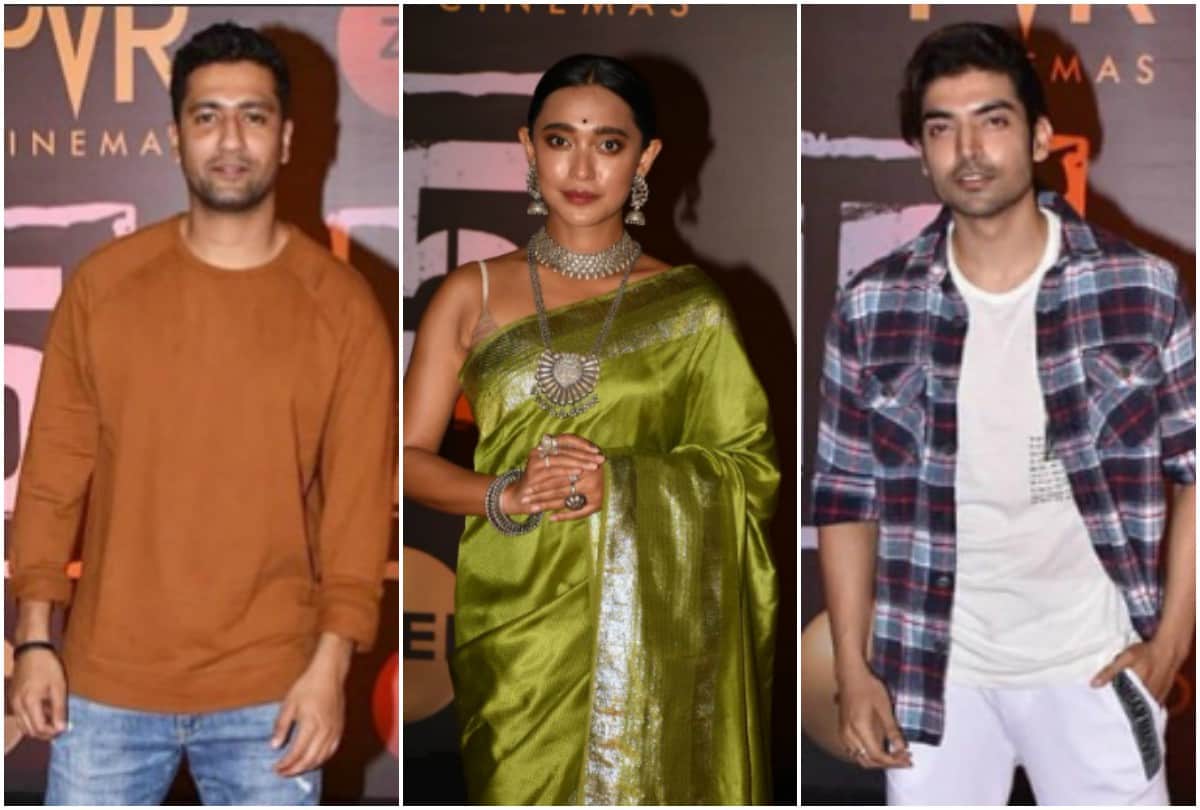 Article 15 film screening Ayushmann Khurrana Shahrukh Khan Suneil Shetty spotted