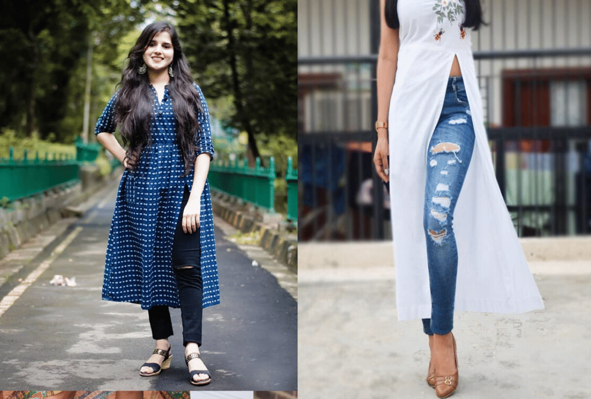 five way to look stylish in jeans with kurti add these beautiful accessories