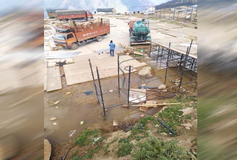 Royal wedding Auli bad condition due to garbage sewer and open toilet