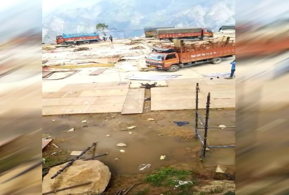 Royal wedding Auli bad condition due to garbage sewer and open toilet