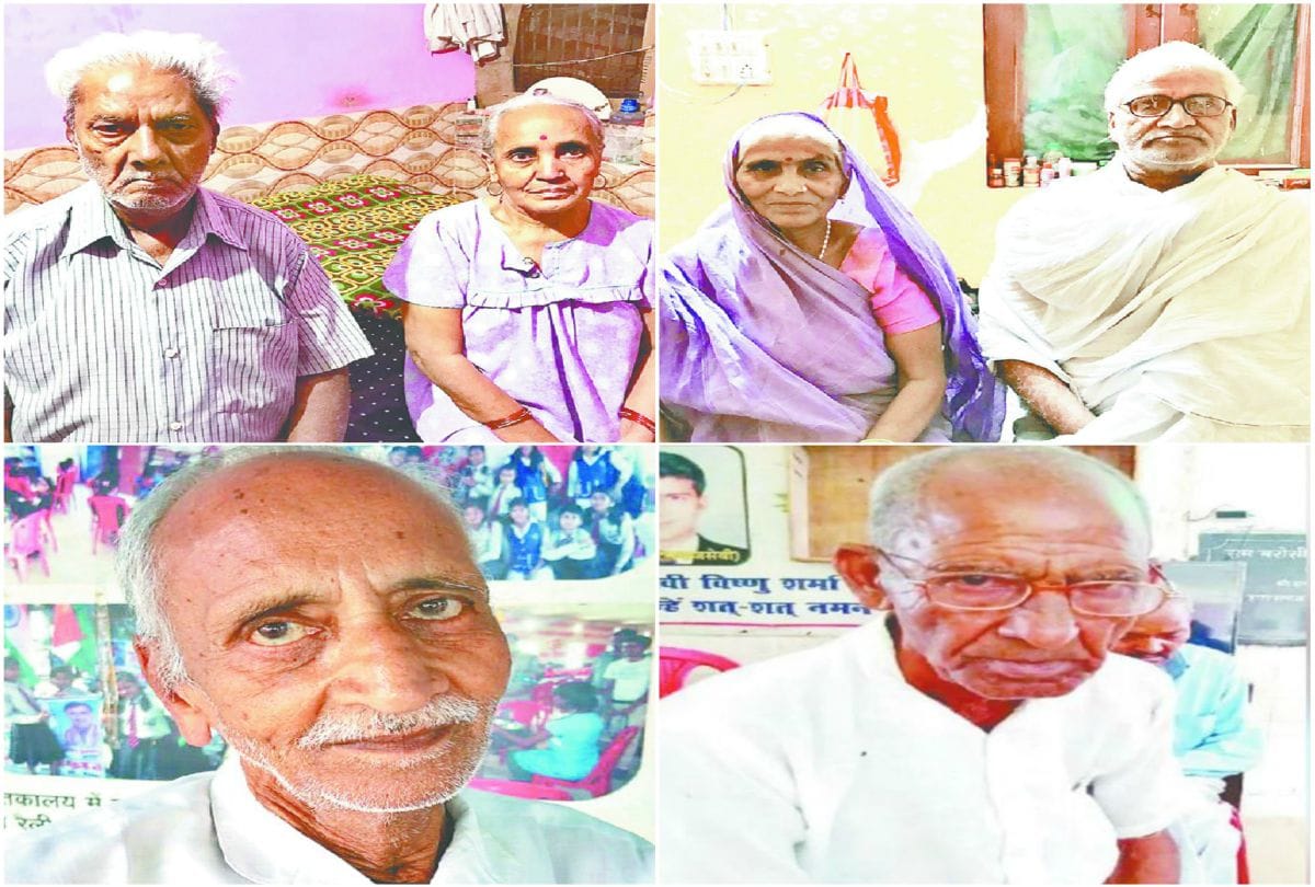elderly parents living in RamLal old age home agra